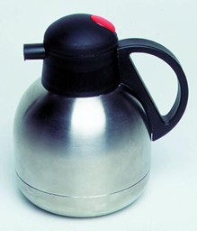Bild von Vacuum-Kaffeekanne, 1 ltr., Kunststoffoberteil,Einhanddeckel
