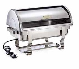 Picture of Elektro Chafing Dish GN 1/1 mit Roll Top Deckel & Heizung 300-400W
