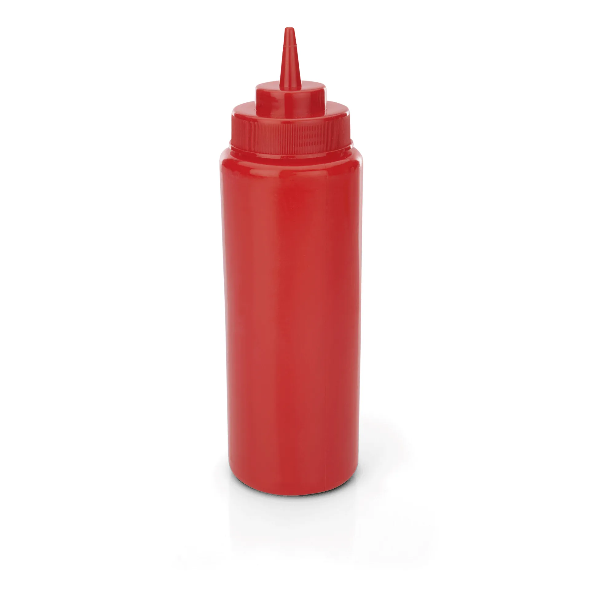 Bild von PE-Quetschflasche mit Verschlusskappe 0,95 ltr., rot  