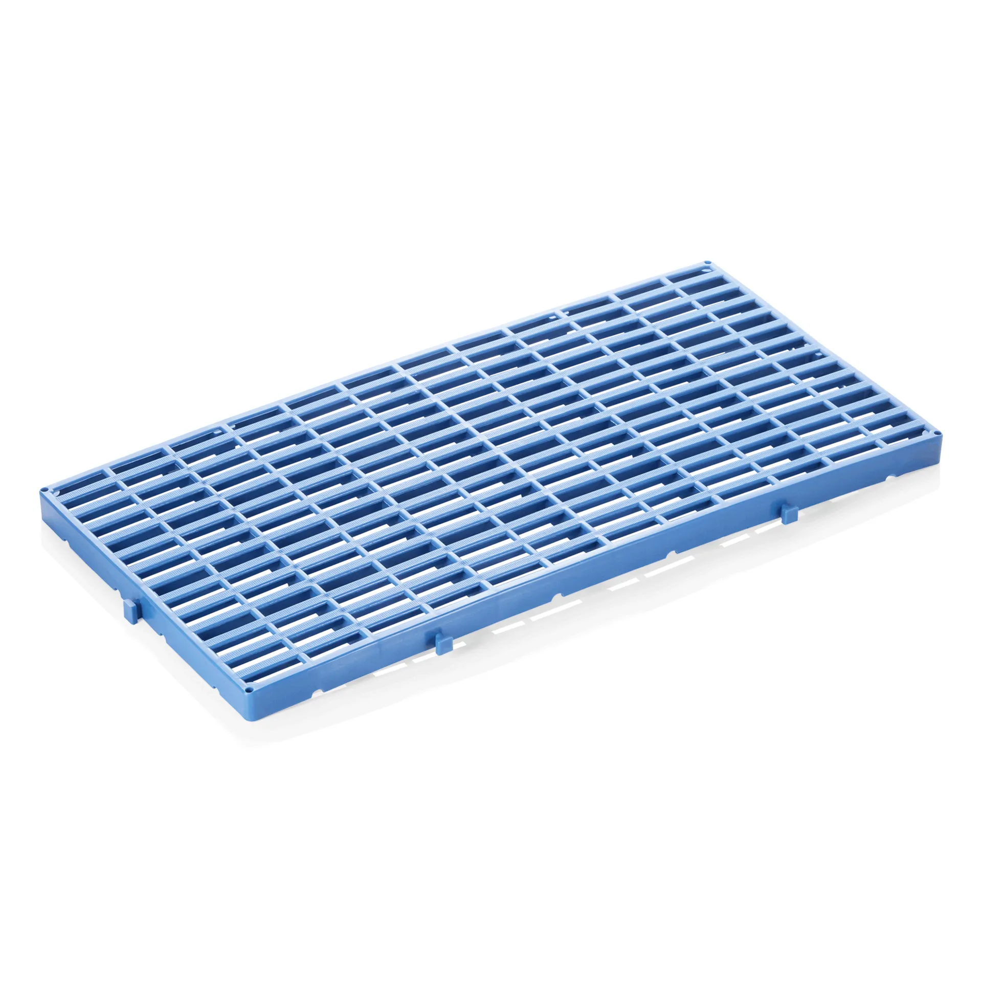 Bild von Bodenrost 60x30x2,5 cm, HDPE - blau  