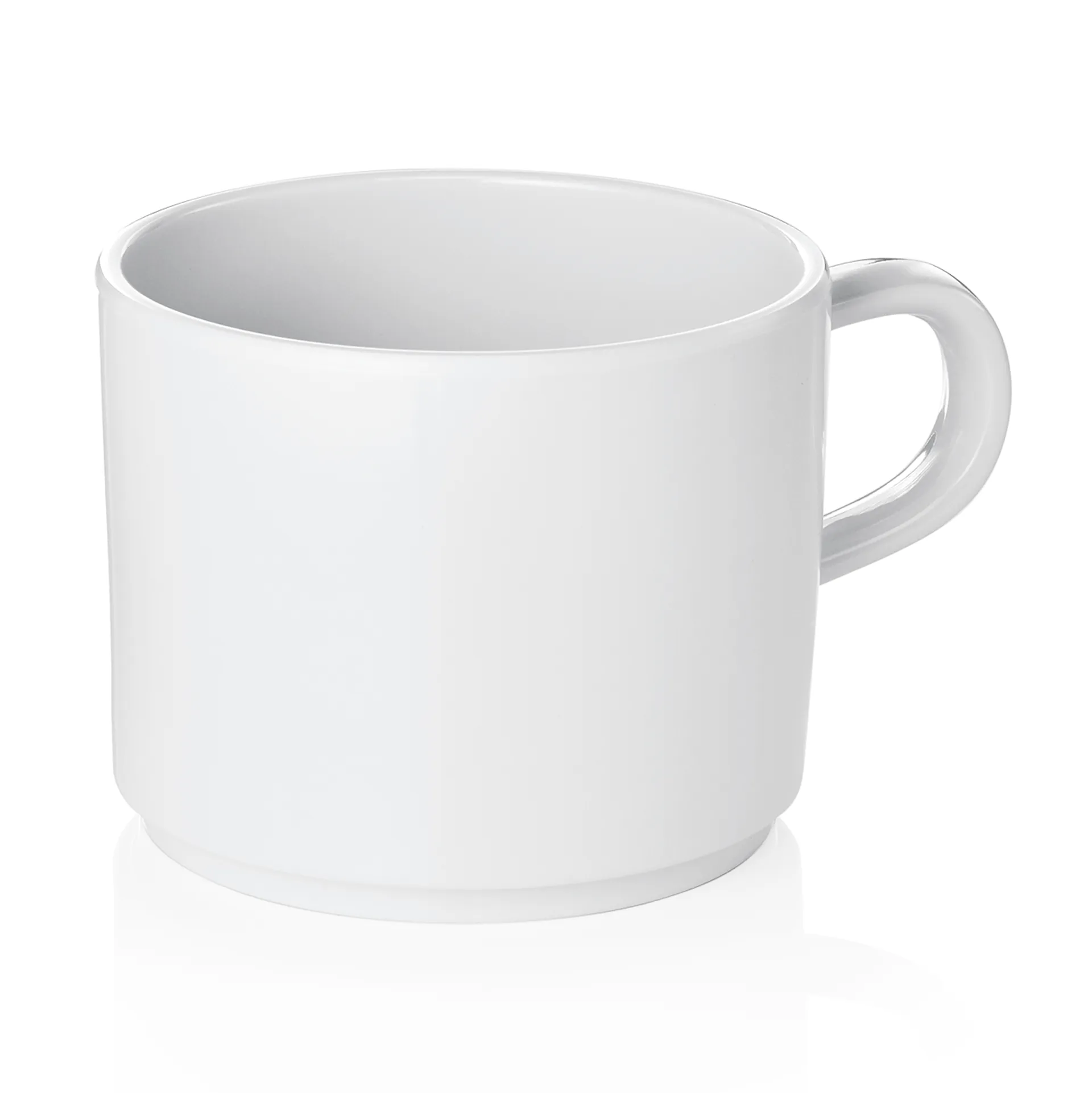 Bild von Melamin-Tasse, ca. 0,20 ltr, weiss, 12 Stück