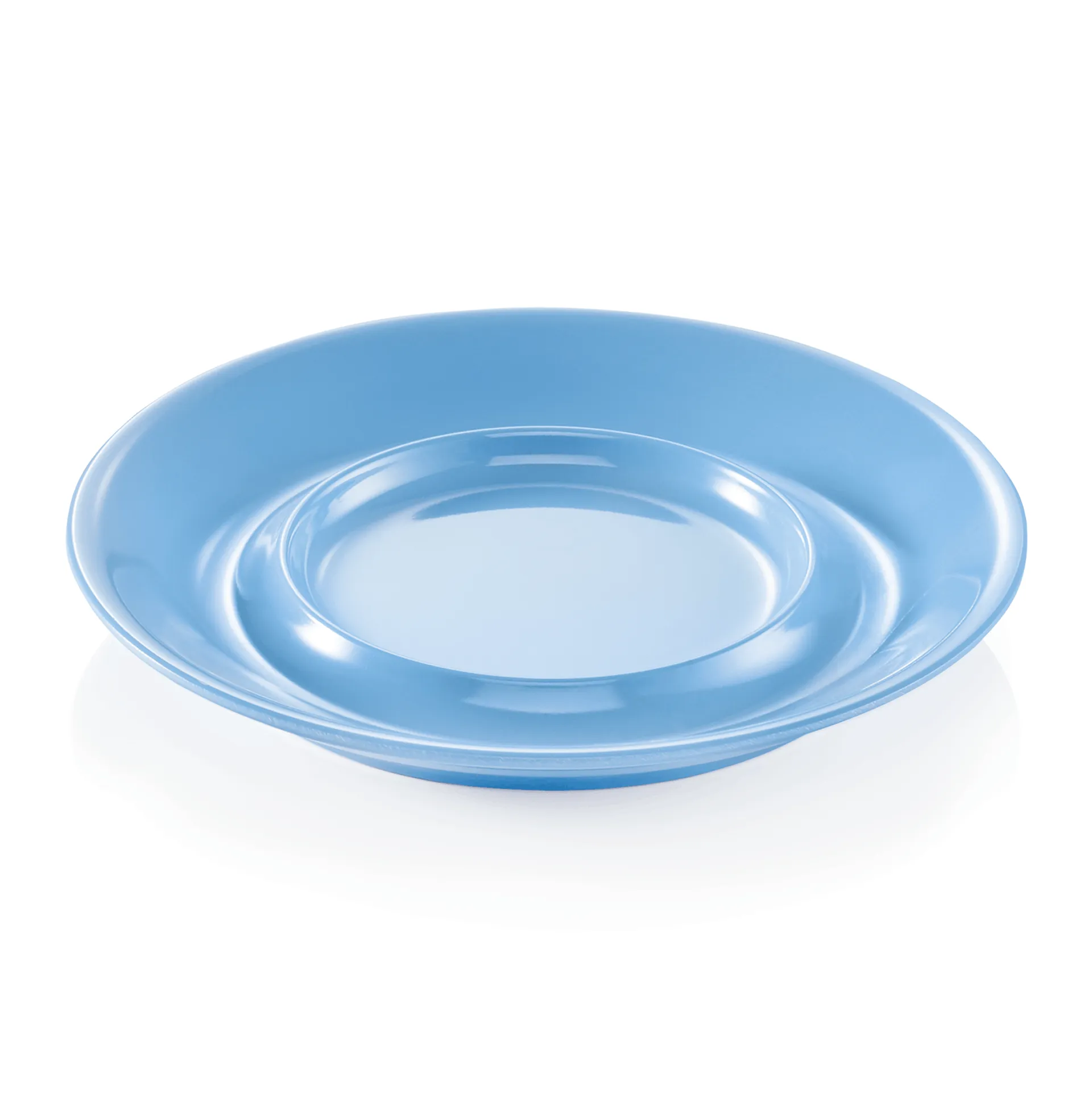 Bild von Melamin-Untertasse 14,5 cm blau  