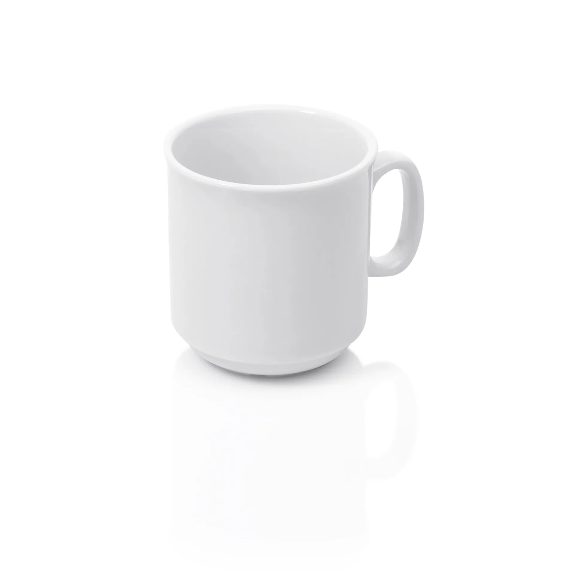 Bild von Porzellan - Kaffeebecher, ca. 0,3 l - elegante Form  