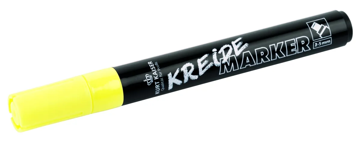 Bild von Kreidemarker 2-5 mm, gelb