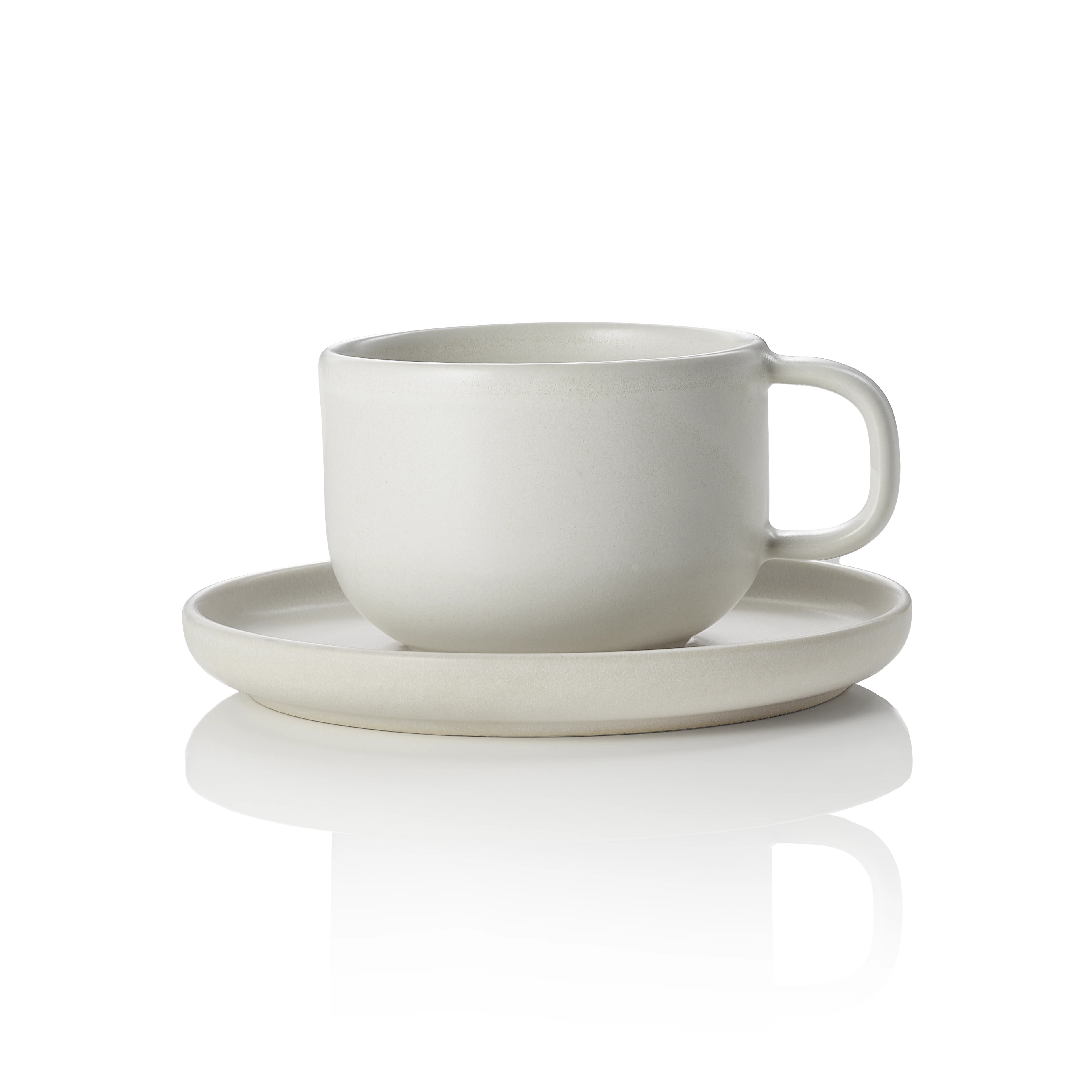 Bild von Ober- und Untertasse Set
