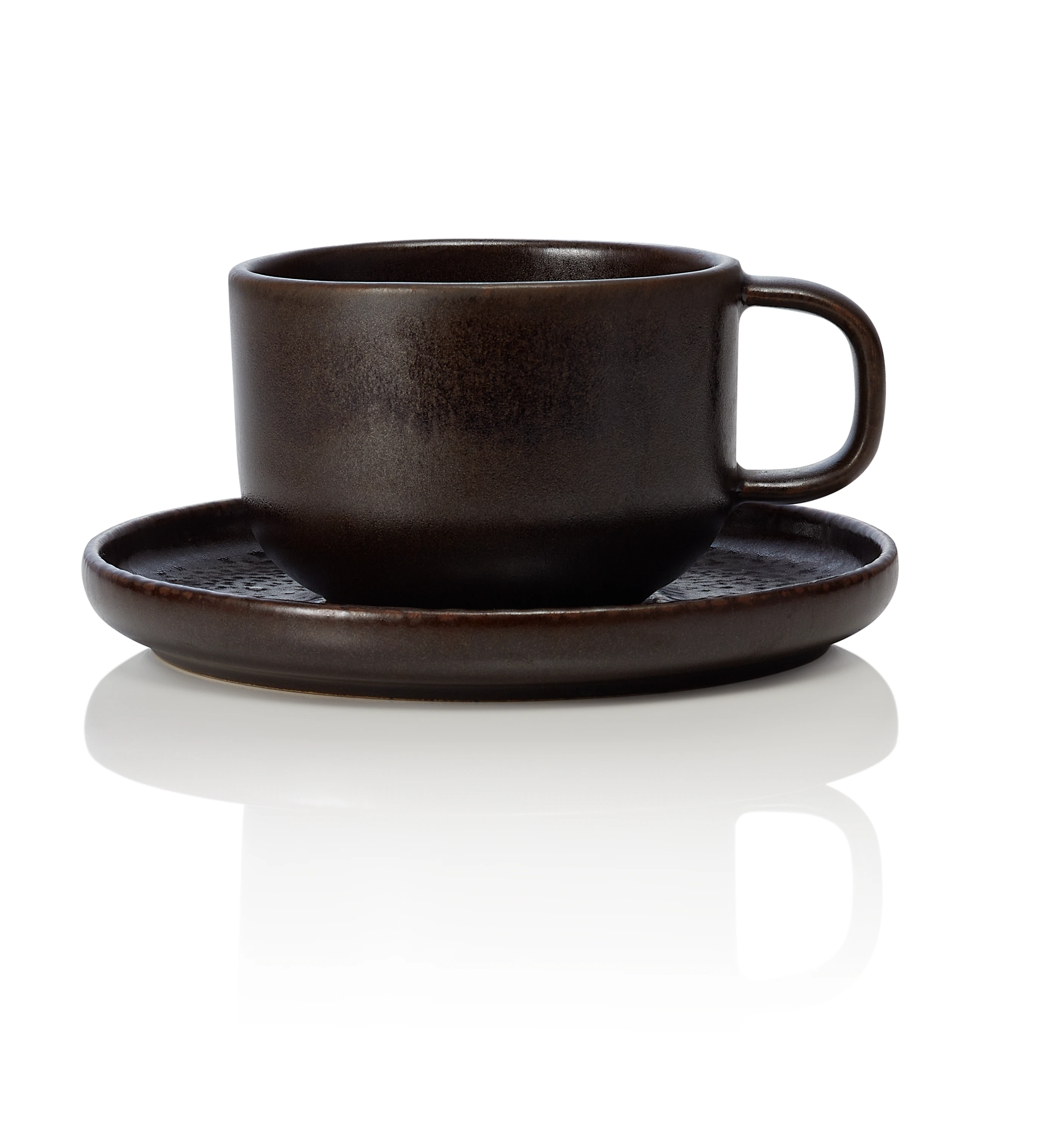 Bild von Ober- und Untertasse Set