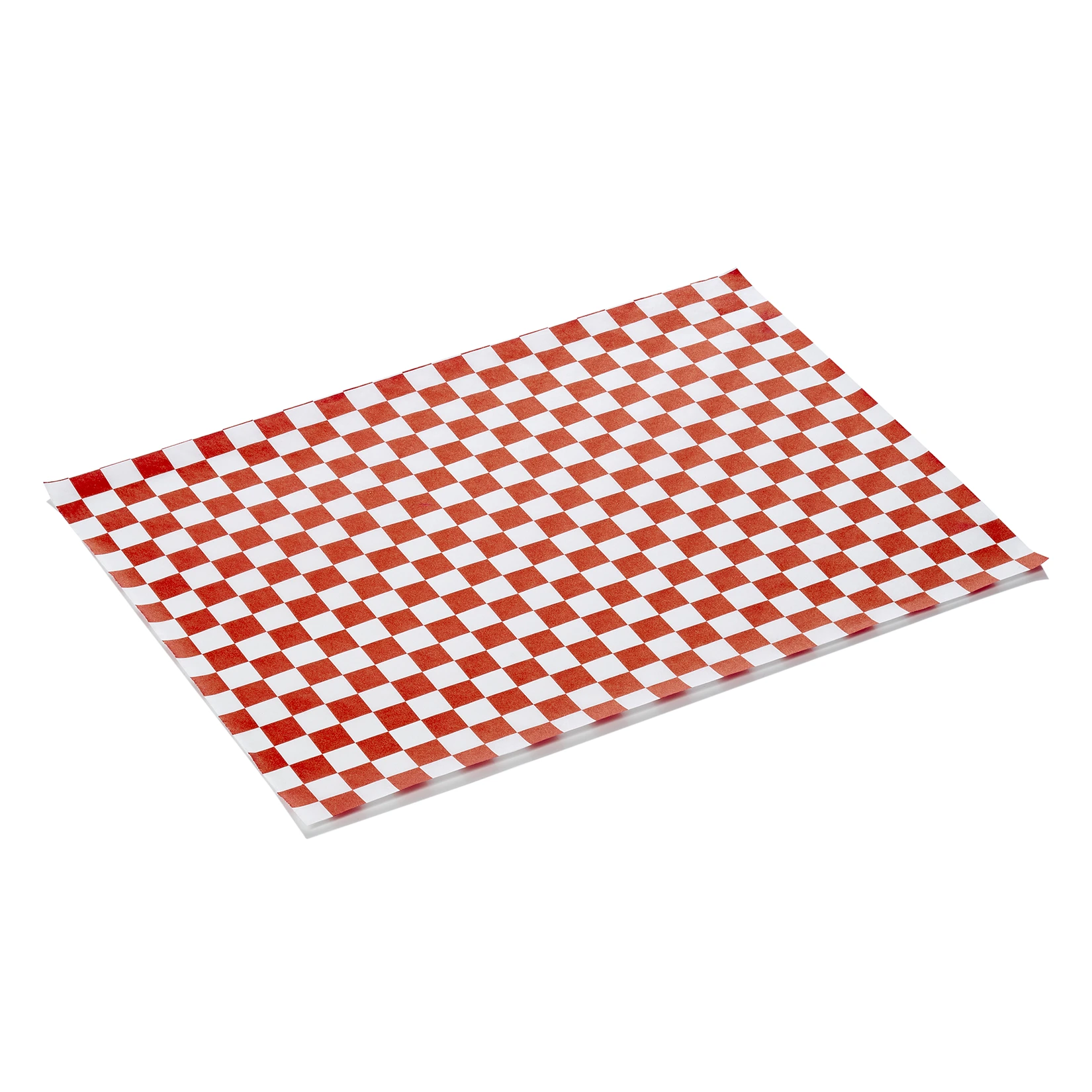 Picture of Burgerpapier rot weiß Set