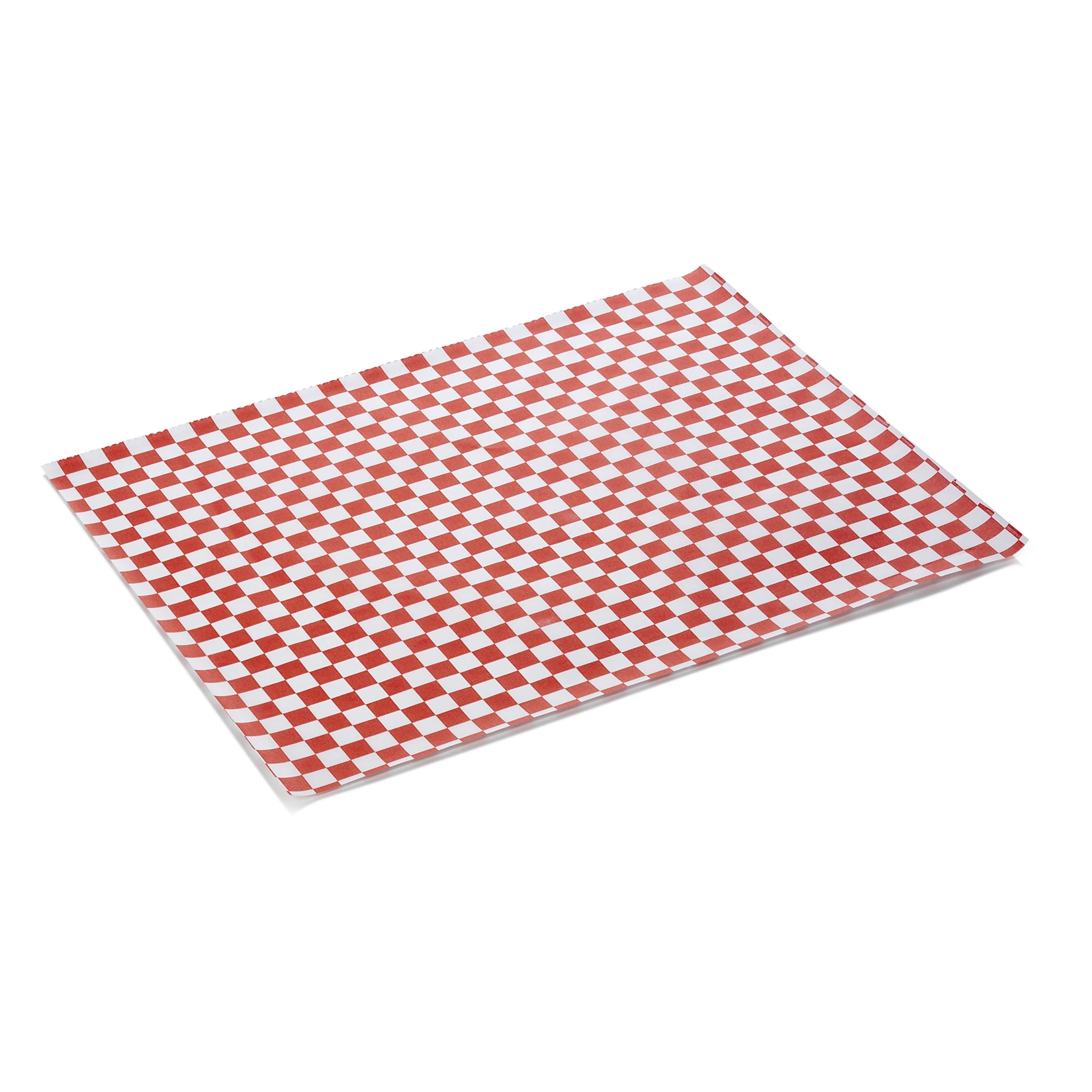 Picture of Burgerpapier rot weiß Set