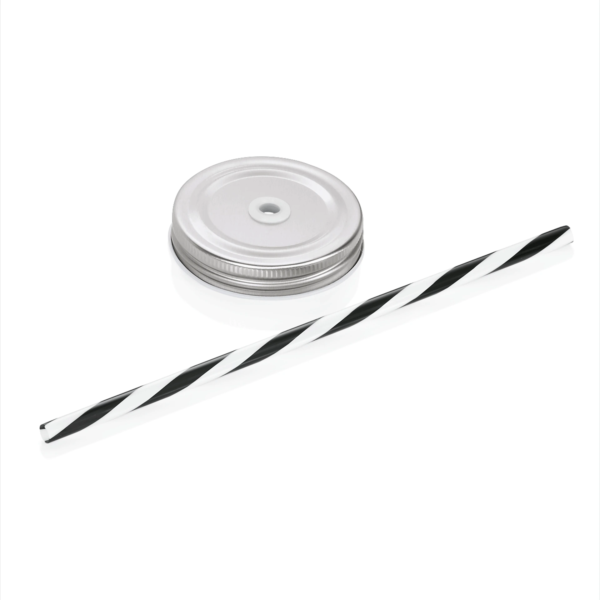 Picture of Deckel mit Trinkhalm Set Caro